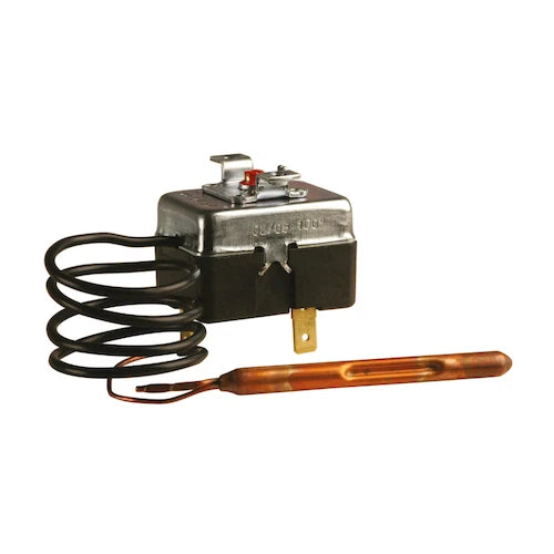 Euro-Index 962 thermostat de sécurité 90-110°C encastré- capillaire 1500 mm - automatique