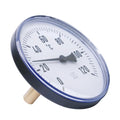 Euro-Index thermomètre 100 mm - 0-120°C - axial - manchon de protection 1/2 x 45 mm