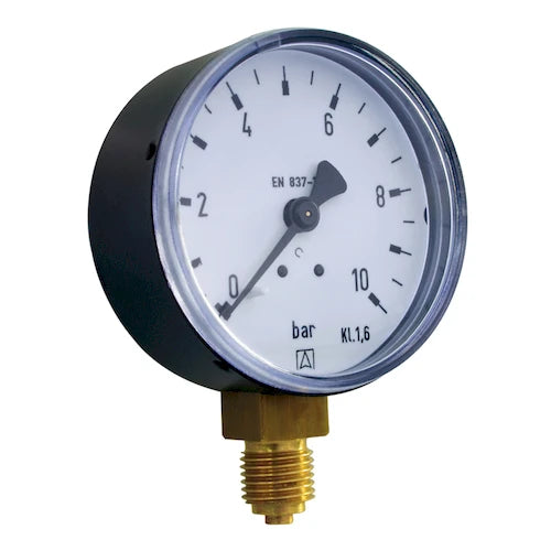 Euro-Index manomètre radial 80 mm x 1/2 - 0/6 bar