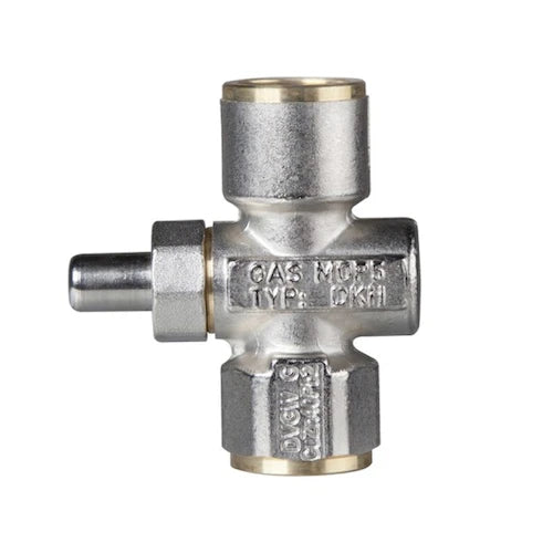 Euro-Index bouton poussoir robinet 1/2 FF nd 4 - pour manomètre gaz