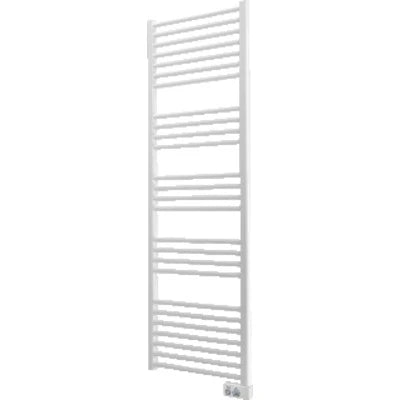 Radson Banga radiateur sèche-serviette électrique 1537 x 500 mm - 750 W - RAL 9016 blanc signalisation