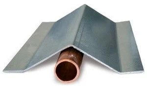 PROFIL DE PROTECTION SOL MINI pour tube de gaz j'à 22mm - par 1m
