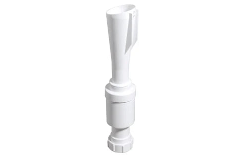 Walraven PP siphon entonnoir 5/4 x 32 mm - pour condensats - avec garde d'eau - blanc