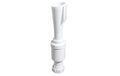 Walraven PP siphon entonnoir 6/4 x 40 mm - pour condensats - avec garde d'eau - blanc