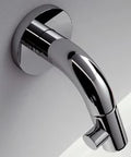 Clou Kaldur robinet eau froide mural - bec 74 mm - chrome