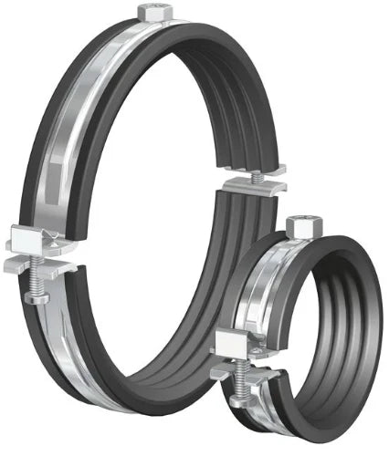 Flamco BSA collier M8 x 75-80 mm - avec caoutchouc