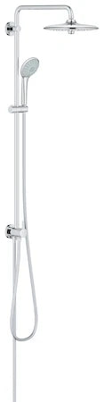 Grohe Euphoria System set de douche chromé douche de tête-douchette-flexible de douche-inverseur