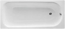 Procasa Eurowa baignoire intégrée acier émaillé 1700 x 700 mm - blanc - vindange latéral - sans pieds