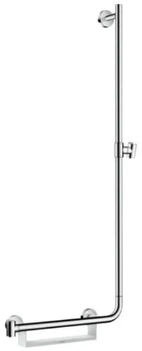 Hansgrohe Unica barre de douche blanc/chromé