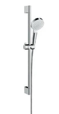Hansgrohe Crometta 1jet ecoSmart set de douche 650 mm - blanc/chromé
