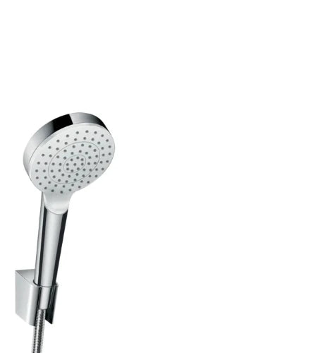 Hansgrohe Crometta 1jet set douchette - blanc/chromé - avec flexible 1/2 x 1250 mm