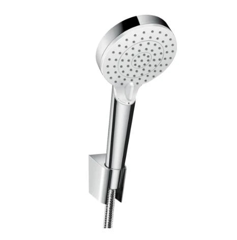 Hansgrohe Crometta Vario ecoSmart set douchette - blanc/chromé - avec flexible 1/2 x 1250 mm