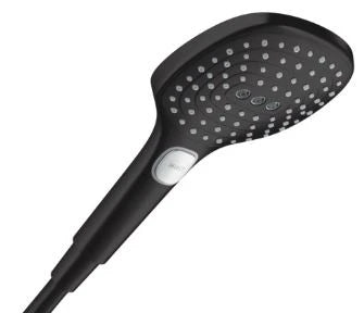 Hansgrohe Raindance Select E 120 3 jets douchette 120 mm - noir mat