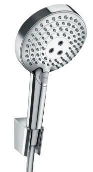 Hansgrohe Raindance air douchette à main Powderrain chromé Porter set - flexible 125cm