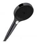 Hansgrohe Rainfinity douchette 130 MM 3 jets noir mat avec bouton Select