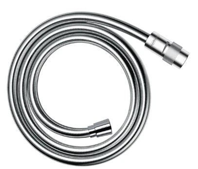 Hansgrohe Isiflex flexible de douche 1/2 x 1250 mm - chromé - 1 écrou conique et 1 écrou cylindrique