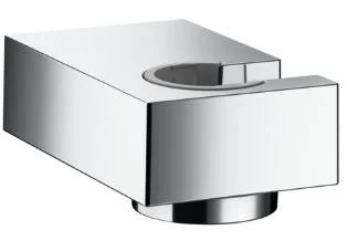 Hansgrohe Porter support douchette E mural chromé pour flexibles avec écrou conique