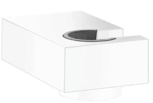 Hansgrohe Porter support douchette E mural blanc mat pour flexibles avec konische écrou