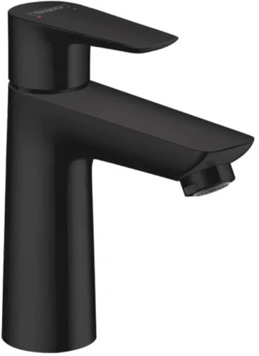 Hansgrohe Talis E 110 mitigeur lavabo avec vidage automatique - noir mat