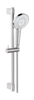 Ideal Standard Ideal Rain 90 ! set de douche chromé 3 fonctions a/barre de douche-douchette-flexilbe-porte savon