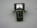 Roccheggiani DP25 inox double paroi plaque de cheminée (simple paroi vers double paroi) 130 mm (130/180)
