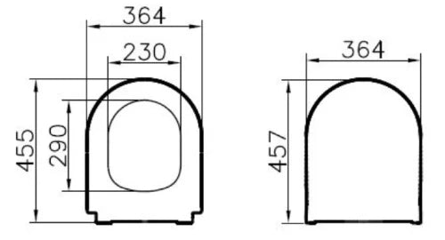 Vitra Integra siège slim wc - blanc - softclose - quick release