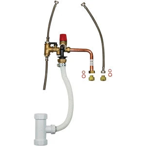 Watts UBK set de raccordement boiler (groupe de sécurité pour boiler - flexibles - set d'évacuation) - prix par set