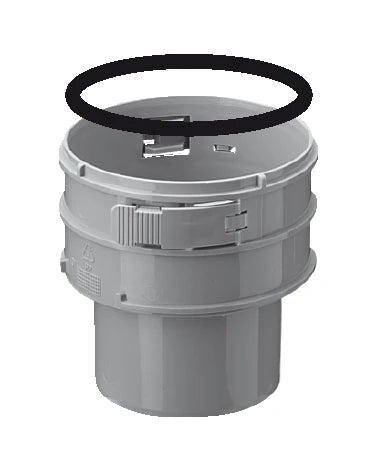 Burgerhout Flexline raccord (spie-flex) 100 mm (en bas)