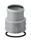 Burgerhout Flexline raccord (flex-manchon) 100 mm (en haut)
