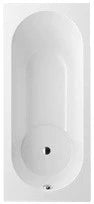 BAIGNOIRE quaryl VILLEROY & BOCH LIBRA 170 - 75 o CM blanc avec pieds