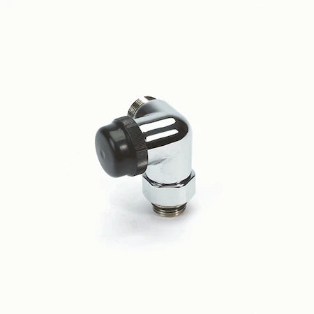 Begetube Optima vanne radiateur thermostatisable double-équerre gauche 1/2 x M24 - avec valeurs Kv réglables - chromé