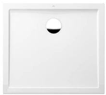 TUB DE DOUCHE quaryl VILLEROY & BOCH FUTURION FLAT 140 - 90 o 2,5 ! CM blanc sans vidage et sans pieds