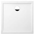 TUB DE DOUCHE quaryl VILLEROY & BOCH FUTURION FLAT 90 - 90 o 2,5 ! blanc sans vidage et sans pieds