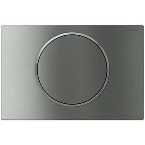 Geberit Sigma 10 plaque de commande inox brossé inox
