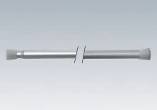DBJ Standard barre de douche téléscopique 1250-2250 mm - alu