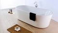 Procasa Caballo baignoire autoportante 1780 x 800 x 580 mm - blanc - sans siphone (à commander) - avec trop-plein