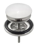 Clou Mini Wash Me crepine 5/4 - chromé brillant - ouvert - avec cache