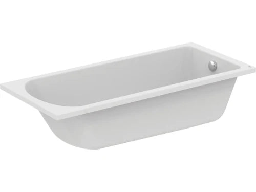 Procasa Como baignoire intégrée acrylique 1800 x 800 mm - blanc - vindange latéral - sans pieds