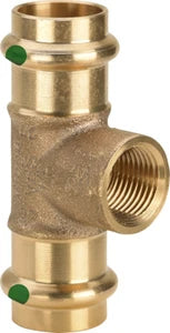 Viega Profipress té réduit avec filetage femelle FFF 22 x 3/4 F x 22 mm