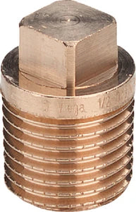 Viega bronze bouchon sans arrêt M 1/2