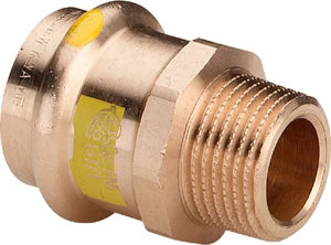 Viega Profipress Gaz raccord de transition MF 18 x 1/2 M