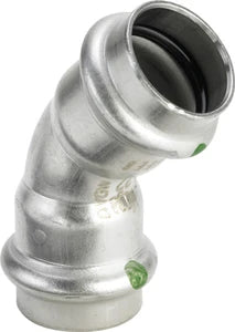 Viega Sanpress Inox courbe 45° FF 54 x 54 mm