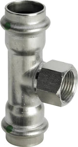 Viega Sanpress Inox te reduit FFF 22 x 1/2 F x 22 mm