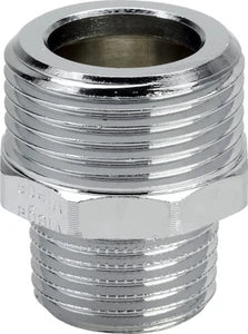 Viega chromé mamelon réduit MM 1/2 x 3/4 - joint plat
