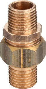 Viega bronze raccord union en 3 pieces joint conique MM 1/2 x 1/2