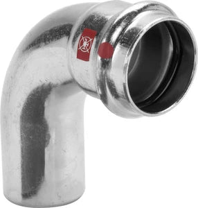 Viega Prestabo acier zingué coude coulissant 90° MF 54 x 54 mm