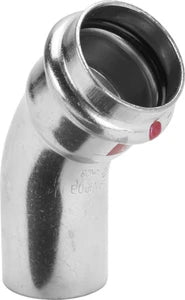 Viega Prestabo acier zingué coude coulissant 45° MF 22 x 22 mm