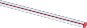 Viega Prestabo tuyau zingué à paroi mince pour chauffage 15 x 1,2 mm (longeur 6m - bot 600m) - prix par mètre