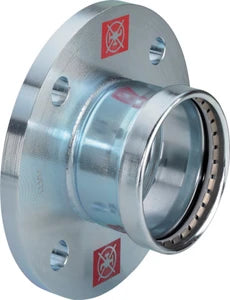 Viega Prestabo XL bride avec manchon a sertir PN6 DN80 - 88,9 mm