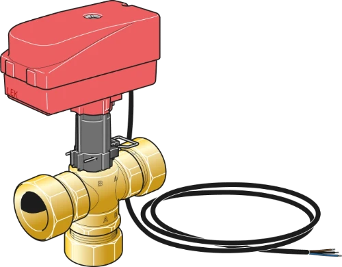 VANNE NIBE VCC 11 vanne d?inversion pr CC / chauffe-eau, max. 17 kW
